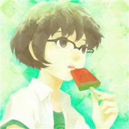 吃瓜少女头像卡通,吃瓜少女卡通头像魅力解析