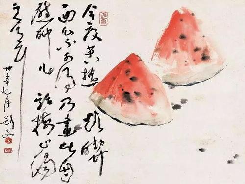 形容吃瓜的诗句唯美,诗意盎然